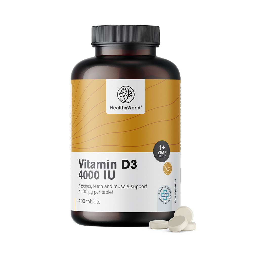 Vitamin D3 4000 NE, XL csomagban