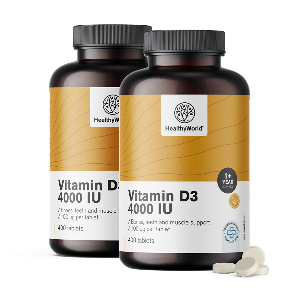 Vitamin D3 4000 NE, XL csomagban