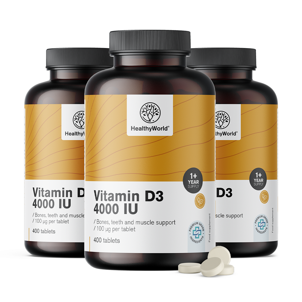 Vitamin D3 4000 NE, XL csomagban