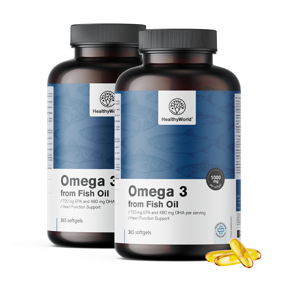 Omega-3 1000 mg EPK és DHK-vel