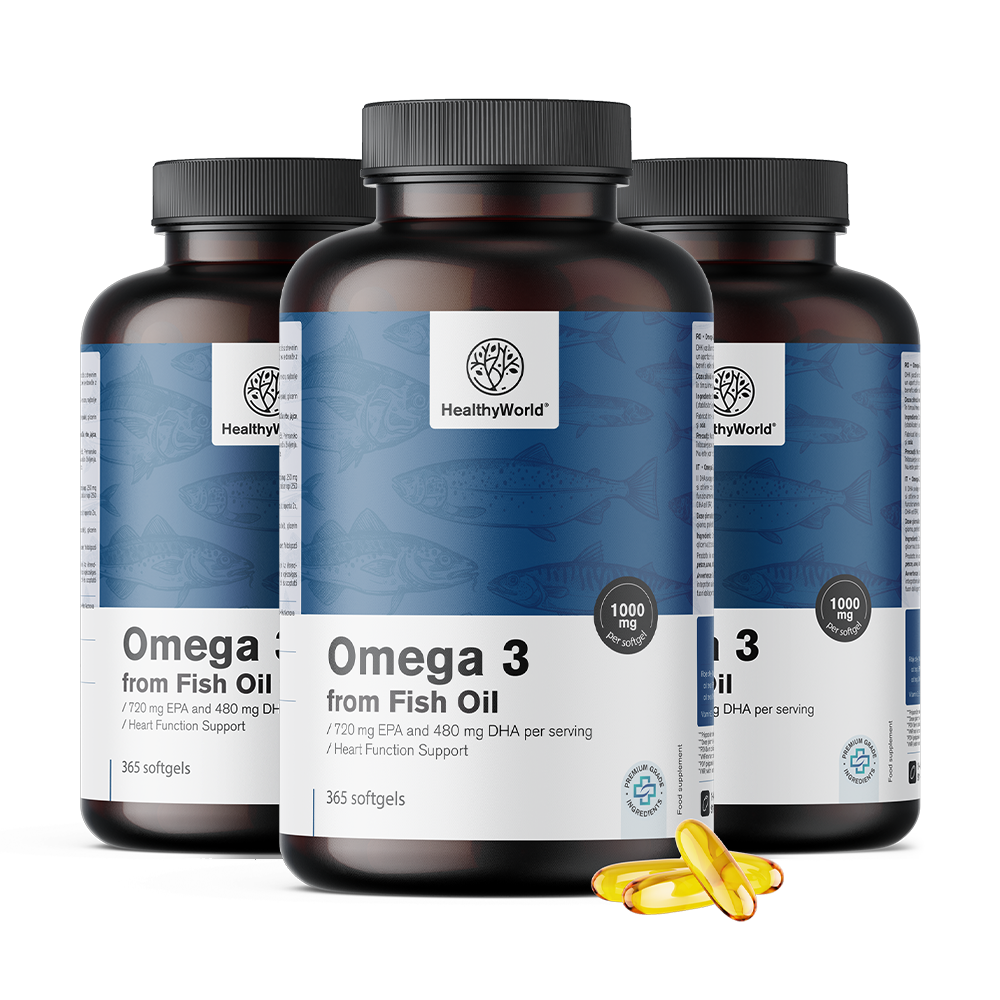 Omega-3 1000 mg EPK és DHK-vel