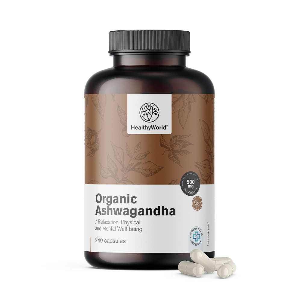 BIO Ashwagandha 500 mg kapszulákban