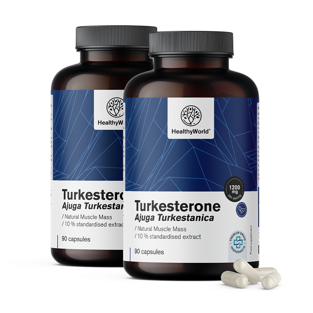 Turkesteron 1200 mg kapszulában