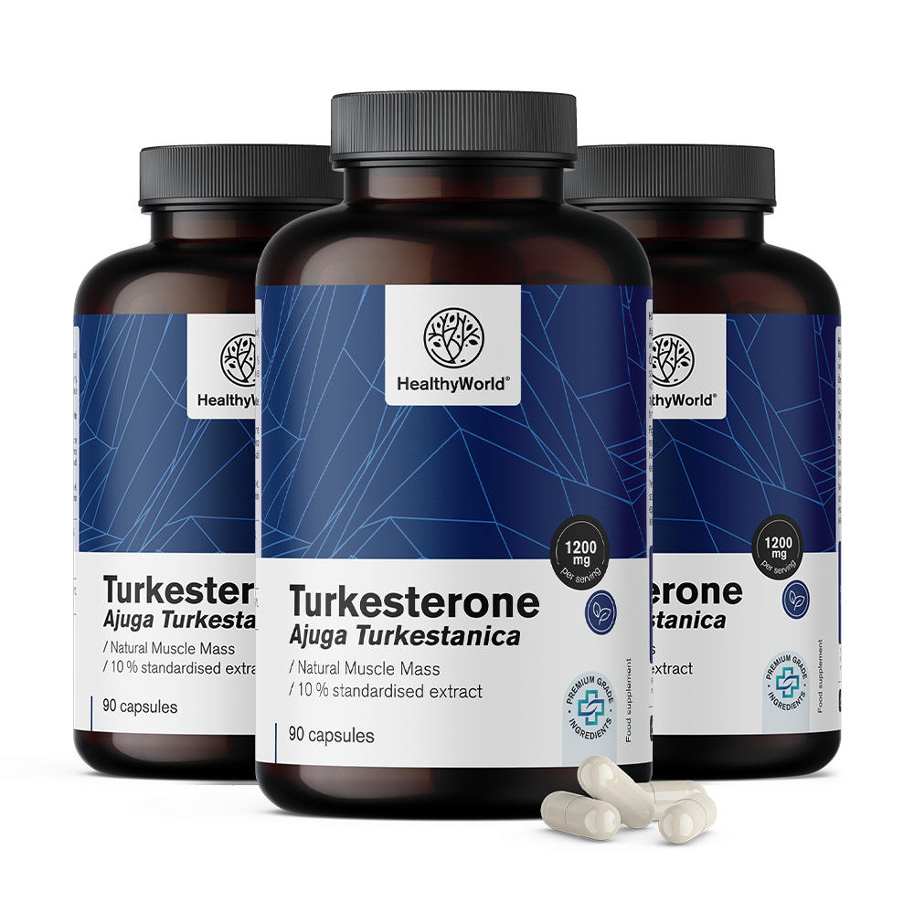 Turkesteron 1200 mg kapszulában