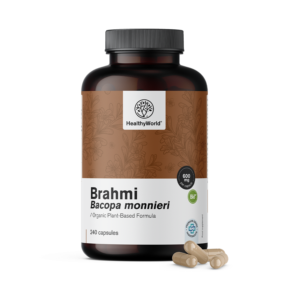 BIO Brahmi 600 mg kapszulákban