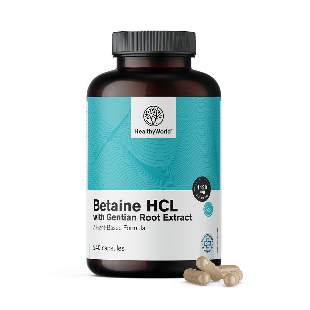 Betain HCL 1120 mg encian-nal.