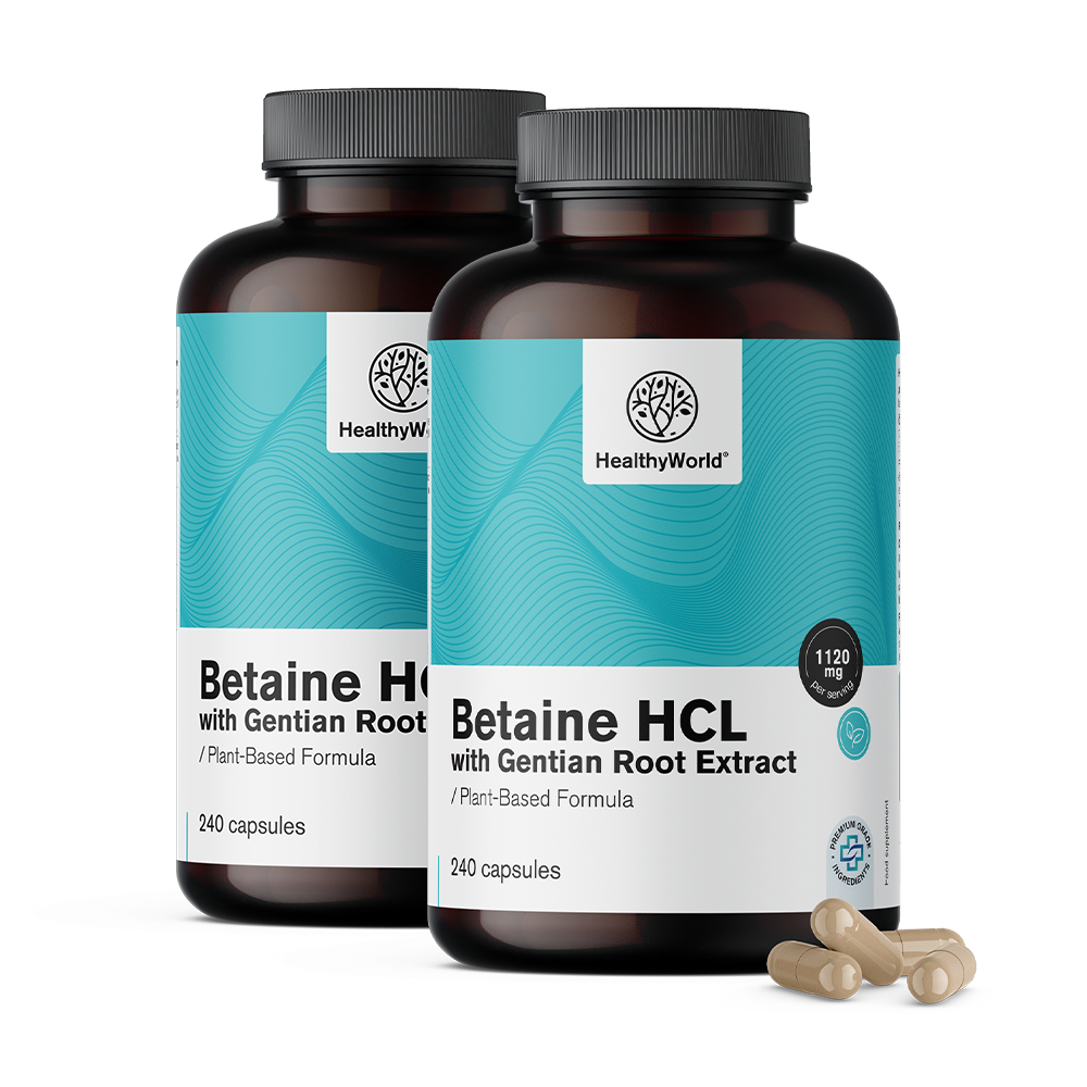 Betain HCL 1120 mg encian-nal.