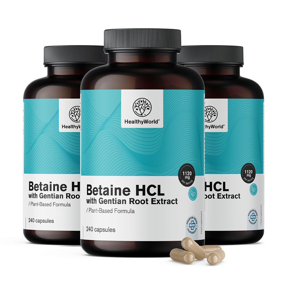 Betain HCL 1120 mg encian-nal.