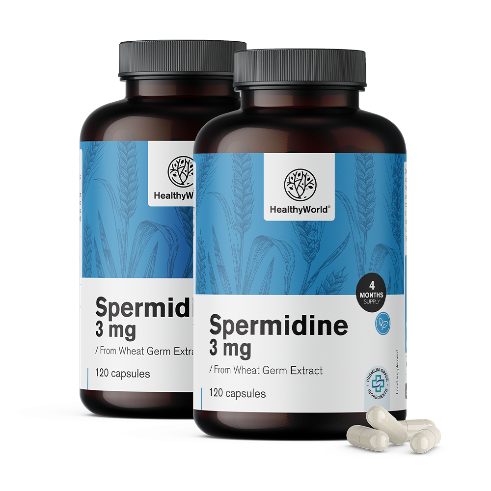 Spermidin 3 mg – a búzasprout kivonatából