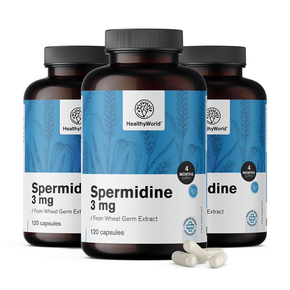 Spermidin 3 mg – a búzasprout kivonatából