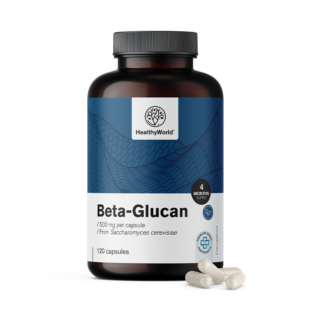 Béta-glükán 500 mg