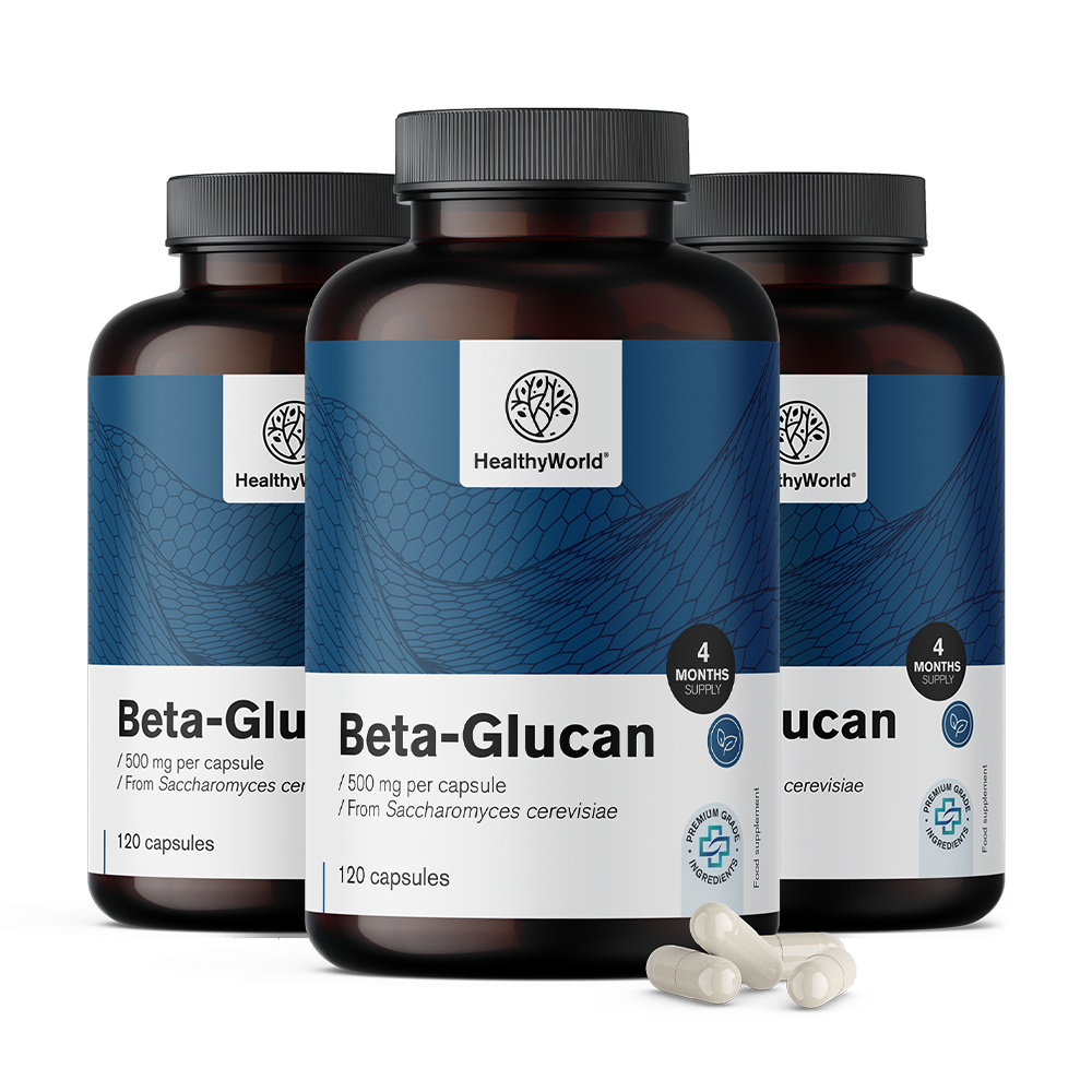 Béta-glükán 500 mg