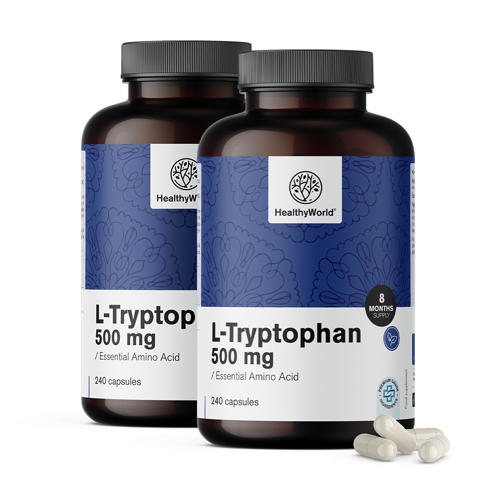 L-Triptofán 500 mg

L-Triptofán 500 mg