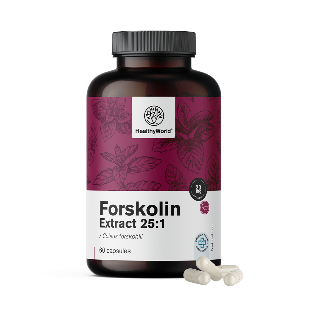 Forskolin - indiai csalán kivonatból 20 mg