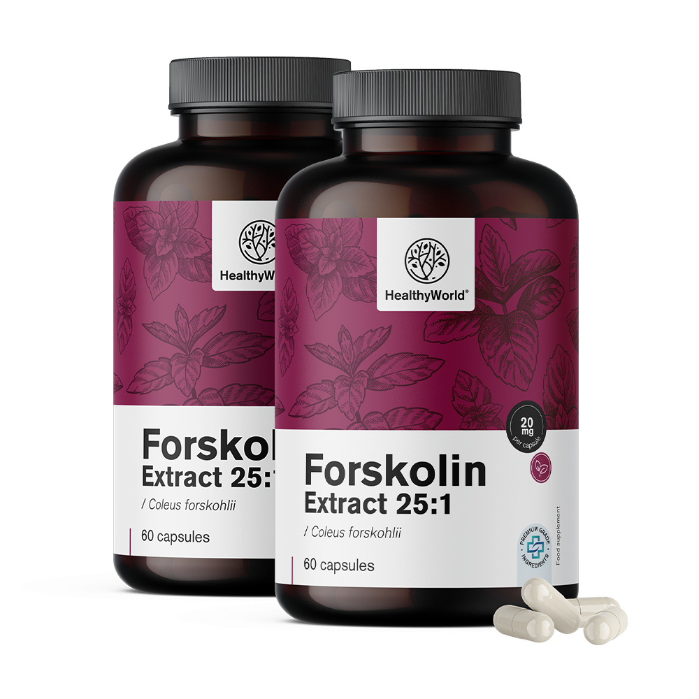 Forskolin - indiai csalán kivonatból 20 mg