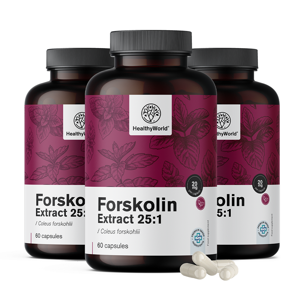 Forskolin - indiai csalán kivonatból 20 mg