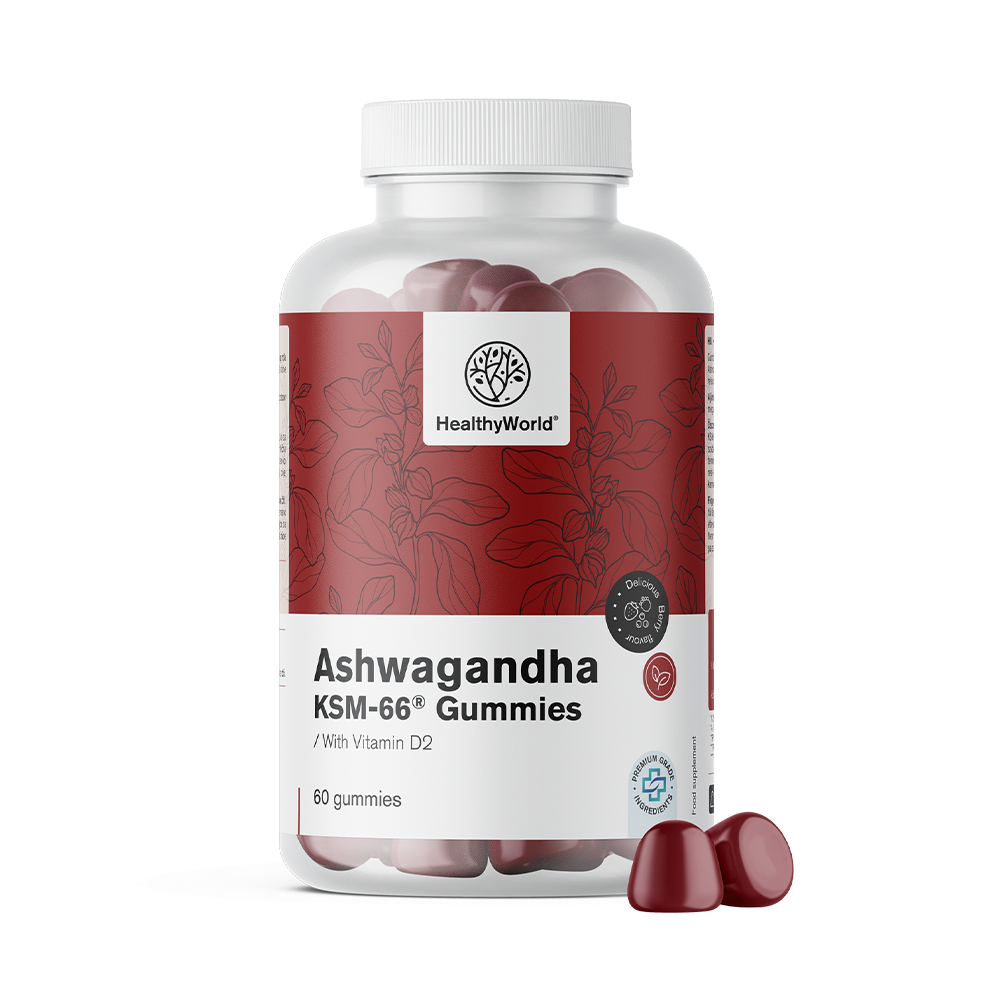 Ašvaganda KSM-66 300 mg - Ashwagandha KSM-66 300 mg