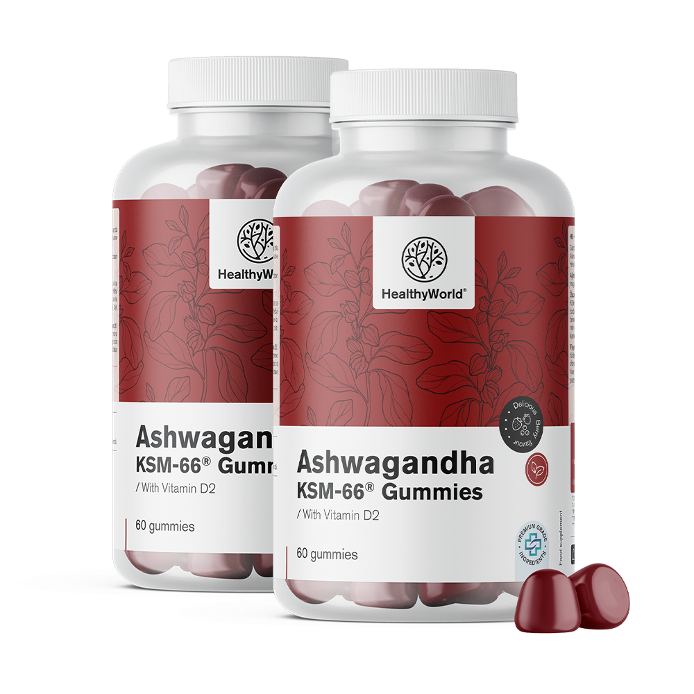 Ašvaganda KSM-66 300 mg - Ashwagandha KSM-66 300 mg