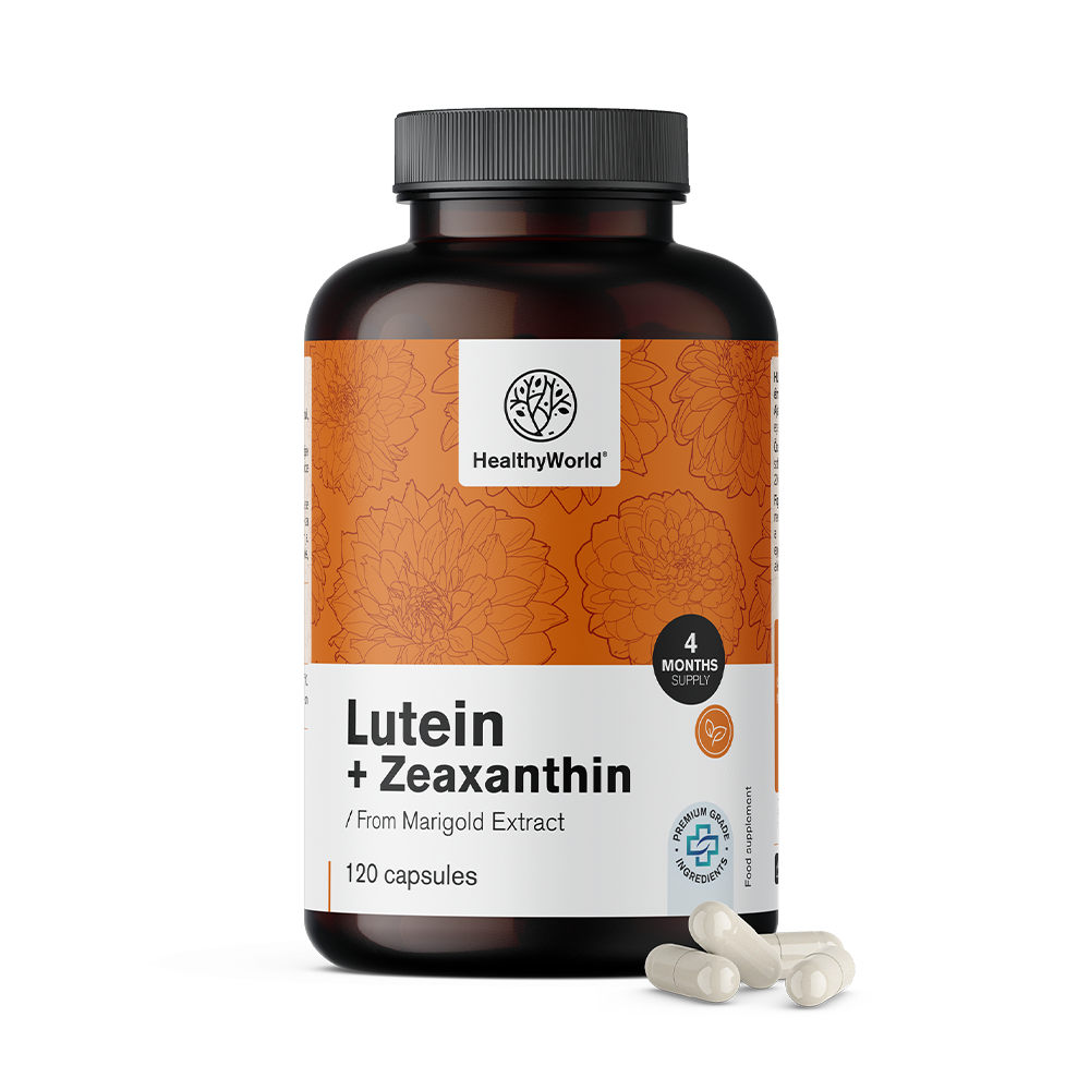 Lutein + Zeaksantin a sárga sárgarépából