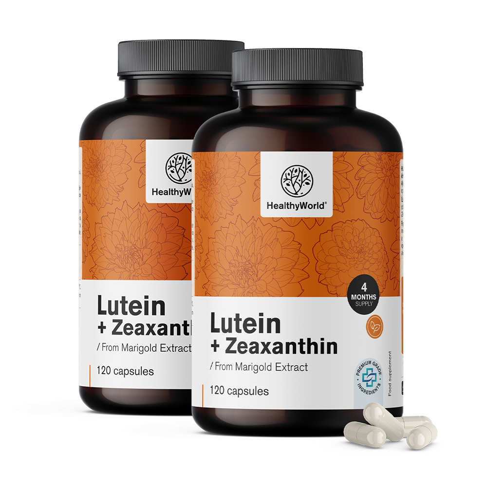 Lutein + Zeaksantin a sárga sárgarépából