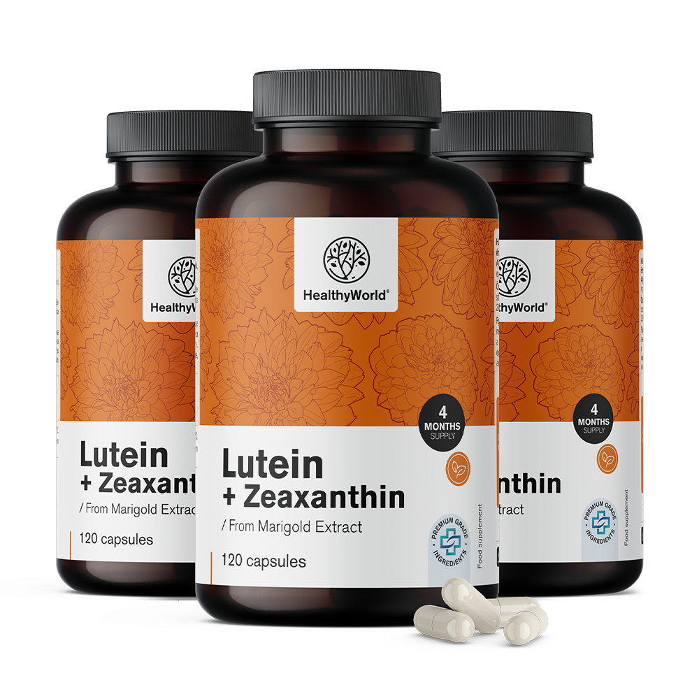 Lutein + Zeaksantin a sárga sárgarépából