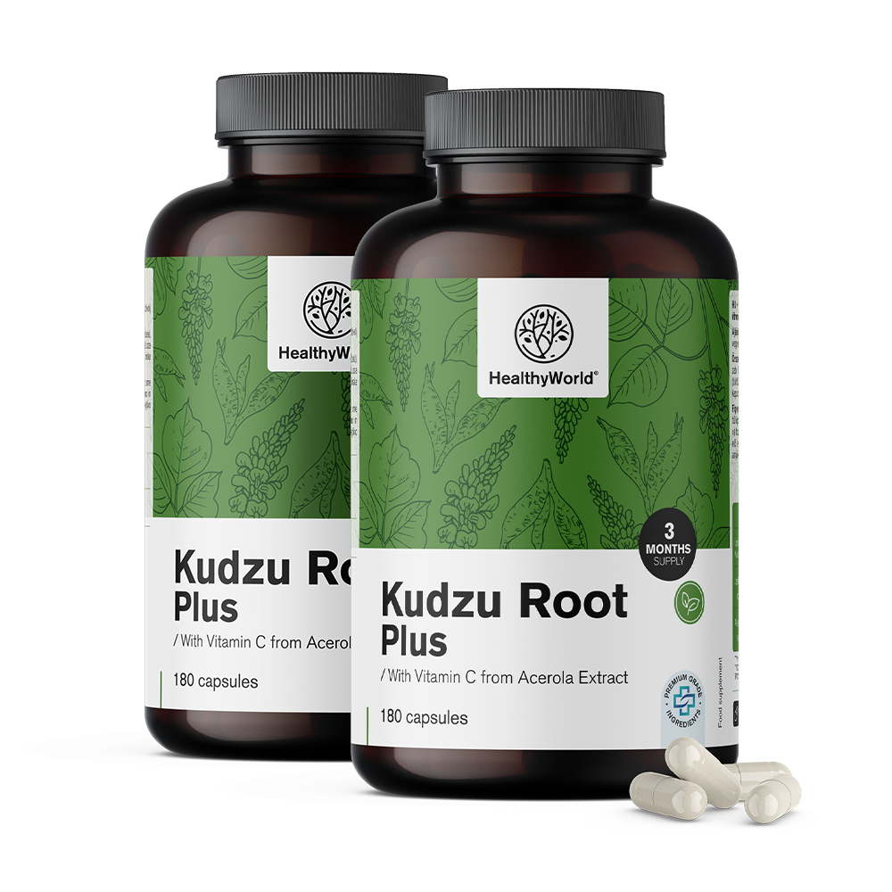 Kudzu Plus komplex C-vitaminnal