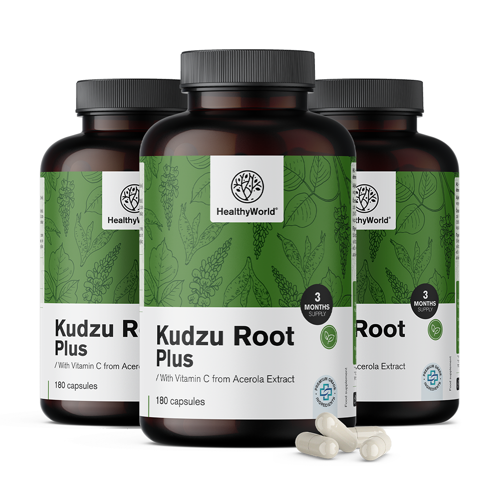 Kudzu Plus komplex C-vitaminnal