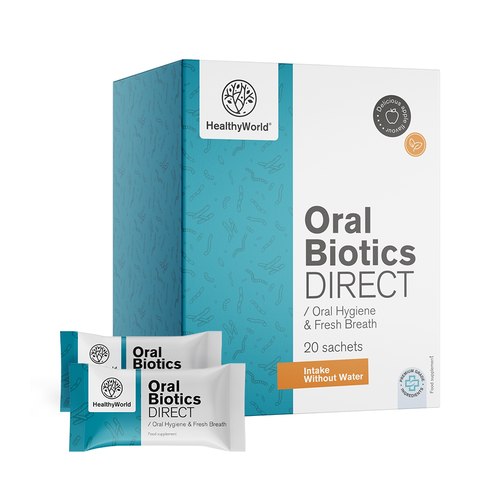 Oral Biotics DIRECT. Az Oral Biotics DIRECT egy étrend-kiegészítő termék leírása.